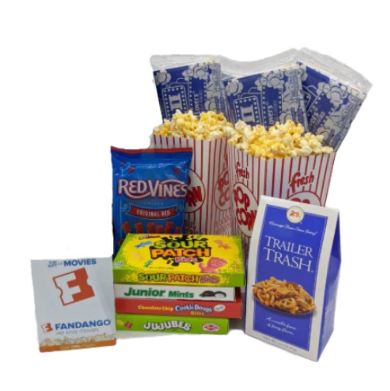 Brenda's Baskets Movie Night Gift Basket